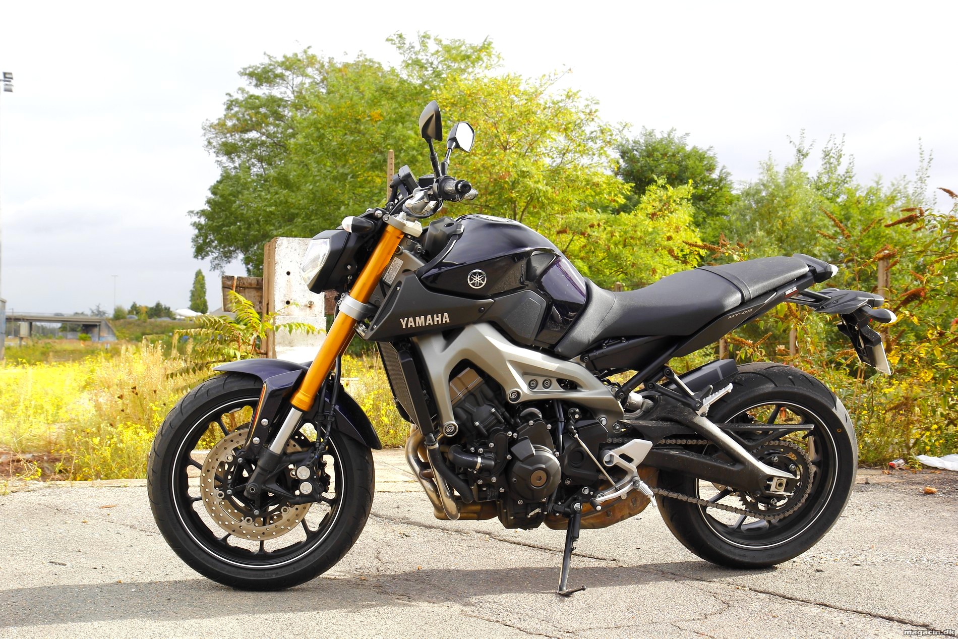 Pr vek rt 2014 Yamaha MT09 En Bombe I Et Kompakt Stel